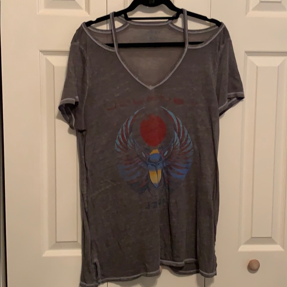 Cut Out Lucky Brand Journey Top